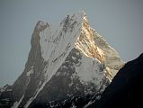 12 Machapuchare From Trek Between Sinuwa And Bamboo On Way To Annapurna Sanctuary 